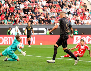 Lucho Díaz, gol en victoria del Bayern Múnich 3×2 sobre Augsburgo en la 2ª fecha de la Bundesliga