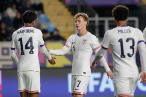 Estados Unidos le mete 9 goles a Nueva Caledonia en el Mundial Sub-20
